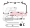 SAF 0233501309 Brake Pad Set, disc brake
